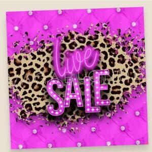 Poshmark LIVE SHOW LISTING